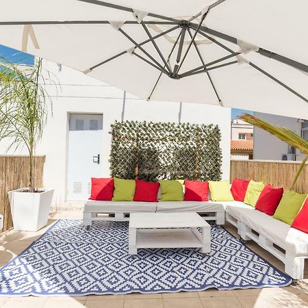 Ma1A-Apt With Rooftops With Palms Close To Old Town Málaga Esterno foto