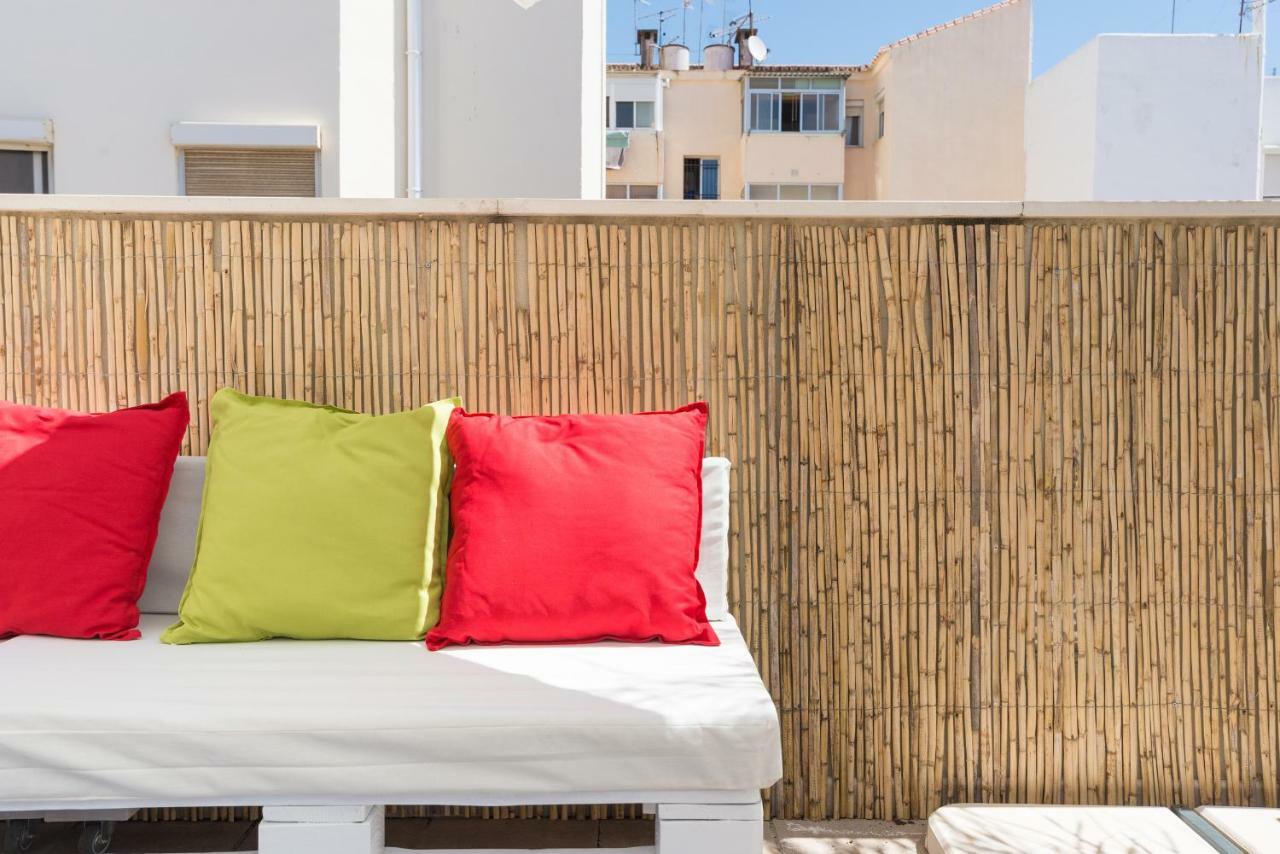 Ma1A-Apt With Rooftops With Palms Close To Old Town Málaga Esterno foto