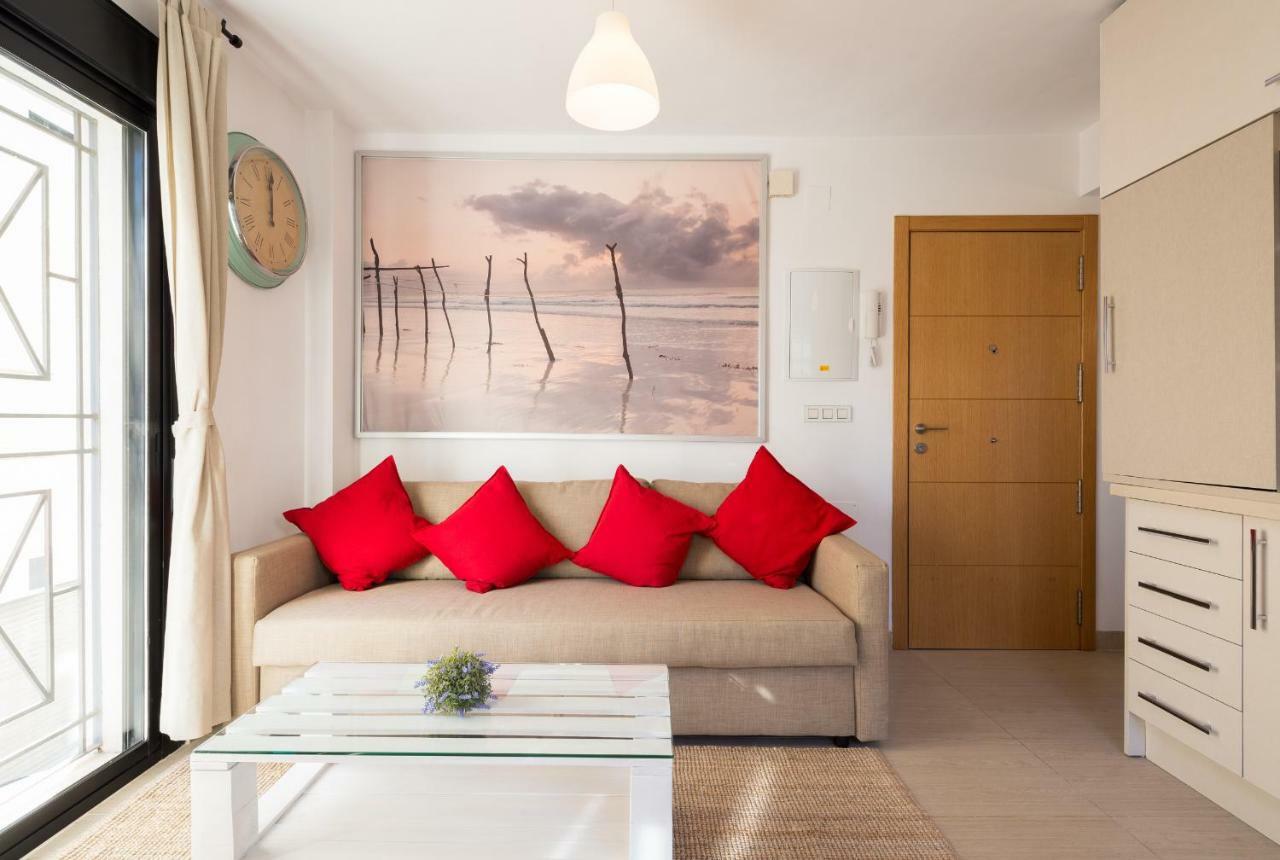 Ma1A-Apt With Rooftops With Palms Close To Old Town Málaga Esterno foto
